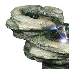 La Charente Stone Effect Cascading Fountain
